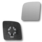 Replacement Wing Mirror Glass Left for Ford Transit Connect 2002-2013 Clip-On Passenger Near Side N/S Heated Convex
