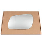 Wing Mirror Glass Left for Mazda 2 2003-2007 Stick-On Passenger Near Side with Blind Spot
