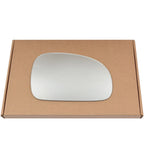 Wing Mirror Glass Right for Peugeot 406 1995-2003 Stick-On Driver Off Side Convex