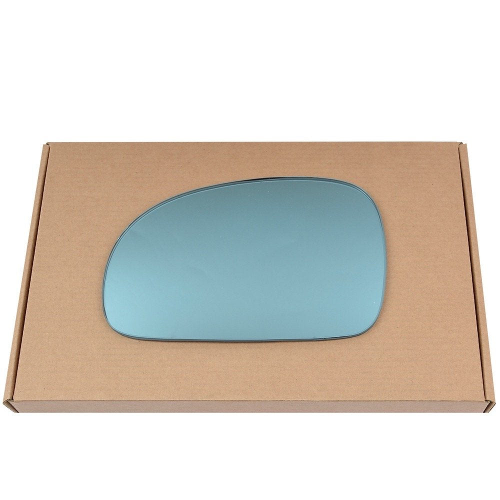 Wing Mirror Glass Left for Peugeot 406 1995-2003 Stick-On Passenger Near Side Convex