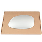 Wing Mirror Glass Left for Honda Civic 1992-1995 Stick-On Passenger Near Side Convex