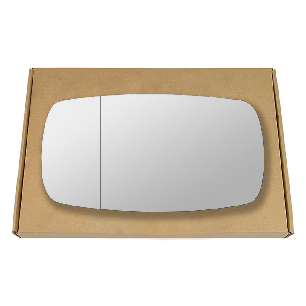 Side View Replacement Wing Mirror Glass for Ford Escort 1995-2000 Blind Spot Left Passenger near side LHS N/S