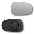Replacement Wing Mirror Glass Right for Nissan Micra 2003-2009 Clip-On Driver Off side Convex