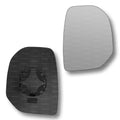 Replacement Wing Mirror Glass Right for Peugeot Partner 2008-2012 Clip-On Driver Off side Convex