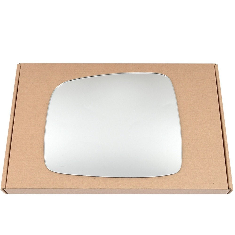 Wing Mirror Glass Left for Jeep Cherokee (KJ) 2001-2007 Stick-On Passenger Near Side Convex