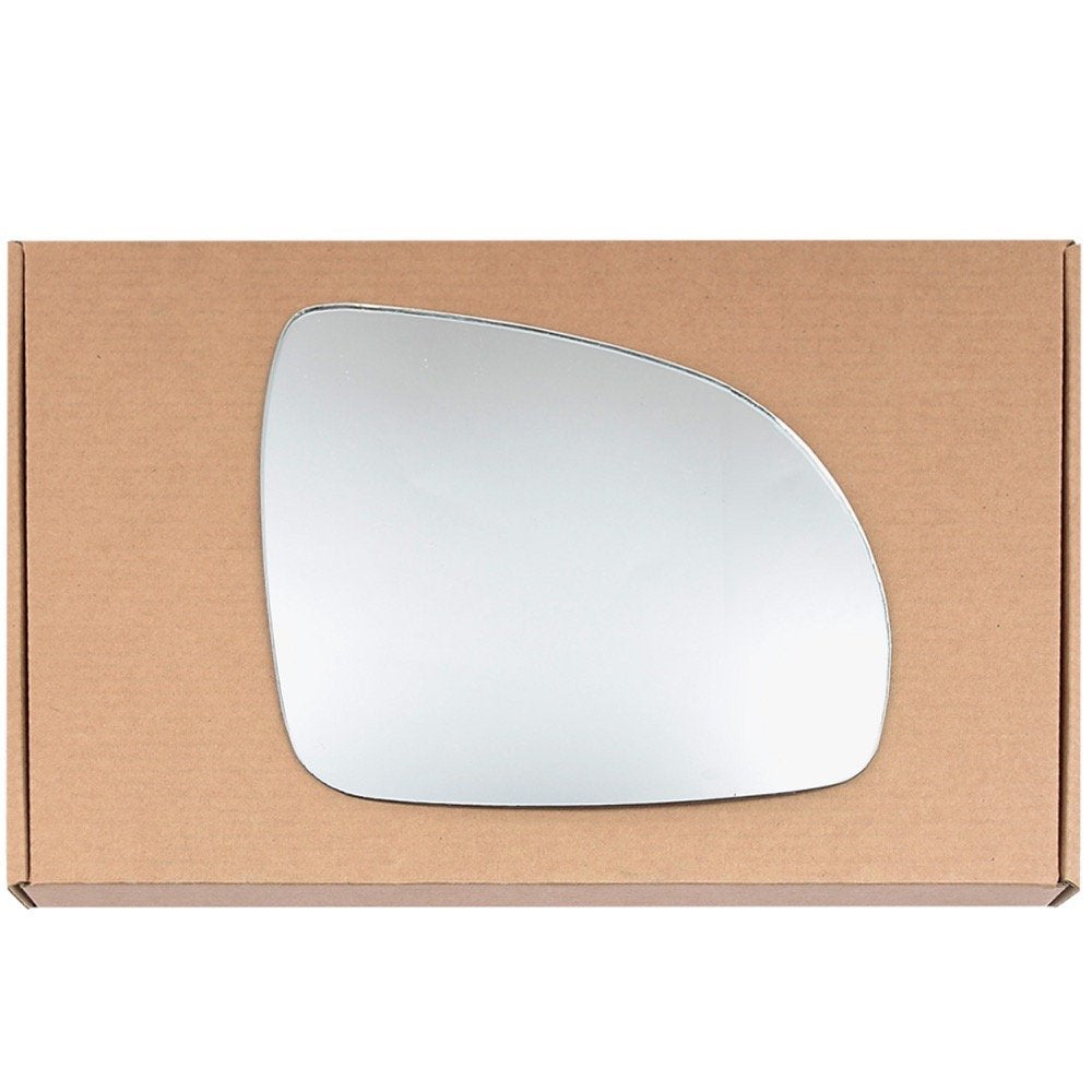 Wing Mirror Glass Right for Kia Picanto 2008-2011 Stick-On Driver Off Side Convex
