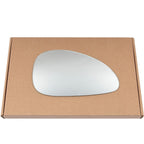 Wing Mirror Glass Right for Citroen C4 2004-2009 Stick-On Driver Off Side Convex