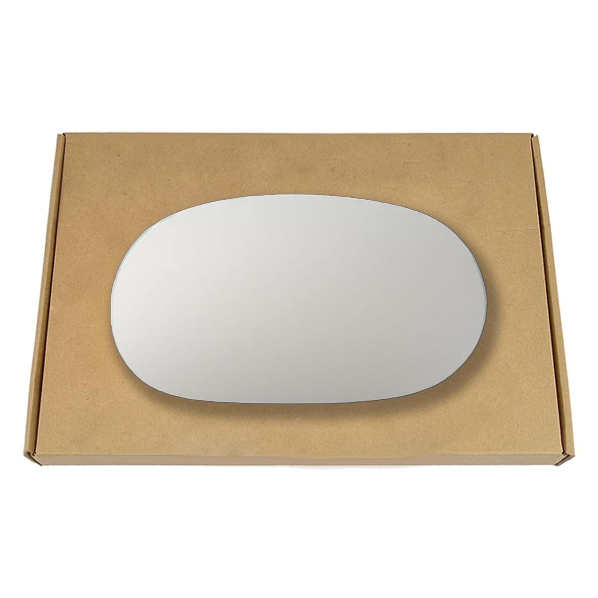Side View Replacement Wing Mirror Glass for Fiat Coupe 1993-2000 Convex Left Passenger near side LHS N/S