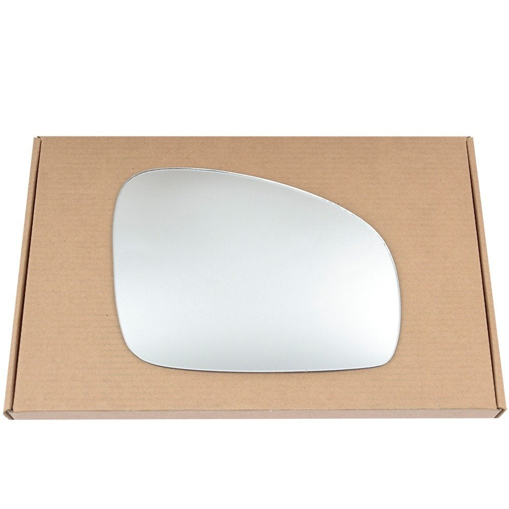 Wing Mirror Glass Right for Skoda Fabia 2007-2014 Stick-On Driver Off Side Convex