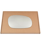 Wing Mirror Glass Right for Daewoo Lanos 1997-2002 Stick-On Driver Off Side Convex