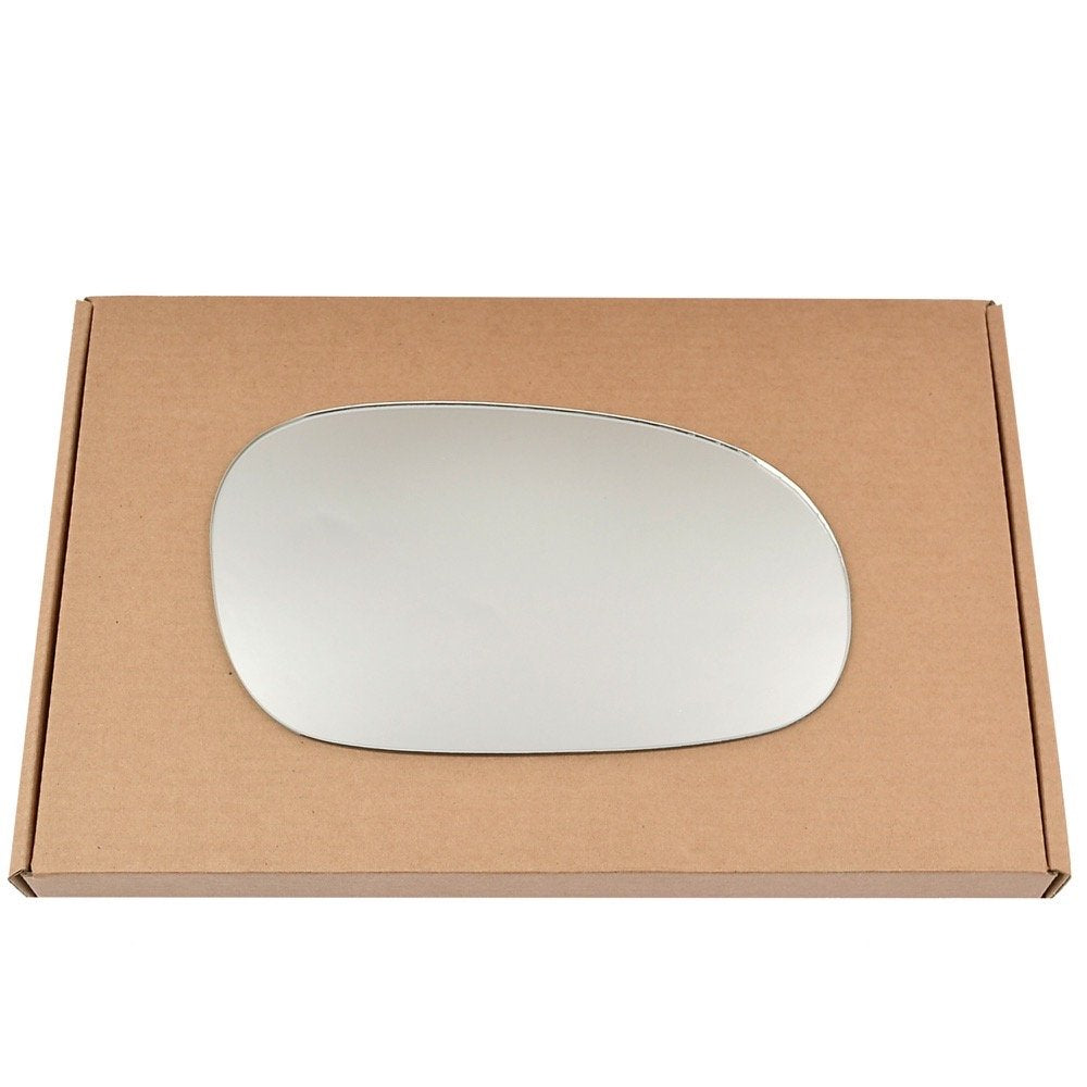 Wing Mirror Glass Right for Daewoo Lanos 1997-2002 Stick-On Driver Off Side Convex