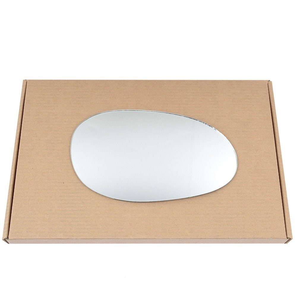 Wing Mirror Glass Right for Smart Roadster 2003-2006 Stick-On Driver Off Side Convex