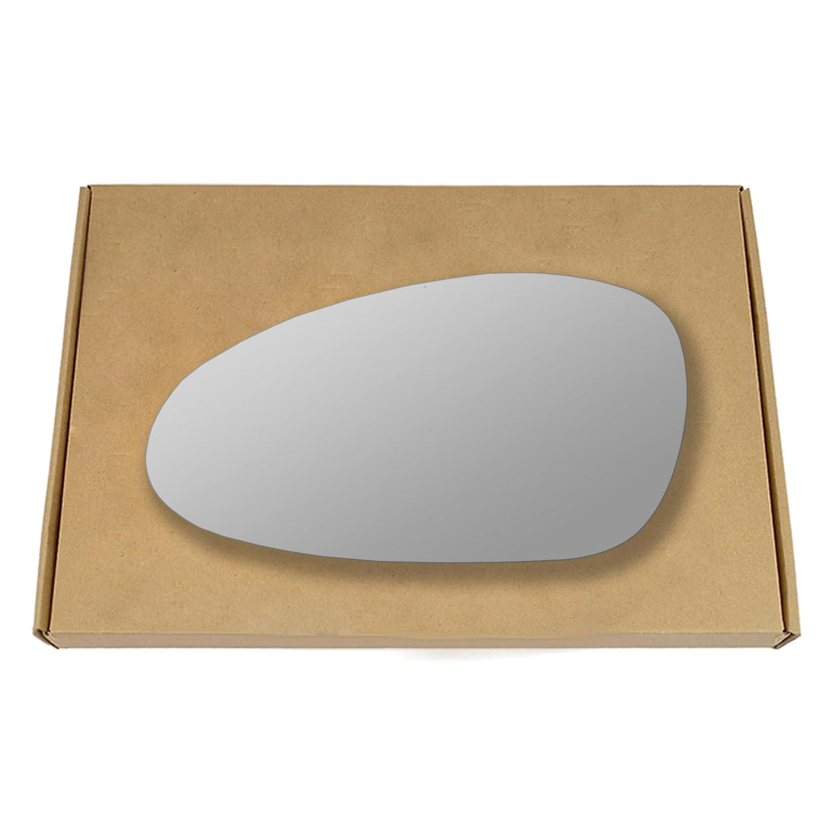Side View Replacement Wing Mirror Glass for Porsche cayman 2009-2012 Convex Left Passenger near side LHS N/S