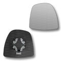 Replacement Wing Mirror Glass Right for Nissan Primastar 2001-2014 Clip-On Driver Off side Heated Convex