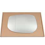 Wing Mirror Glass Left for Honda Insight 2009-2014 Stick-On Passenger Near Side with Blind Spot
