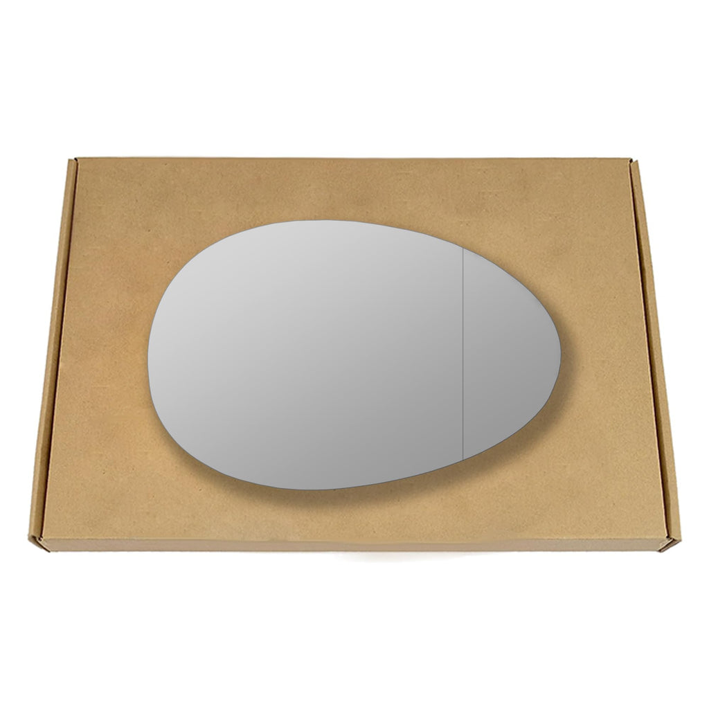 Side View Replacement Wing Mirror Glass for Mini One Cooper Convertible 2009-2015 Blind Spot Right Driver off side RHS O/S
