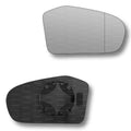 Replacement Wing Mirror Glass Right for Mercedes B-Class 2005-2008 Clip-On Driver Off side with Blind Spot