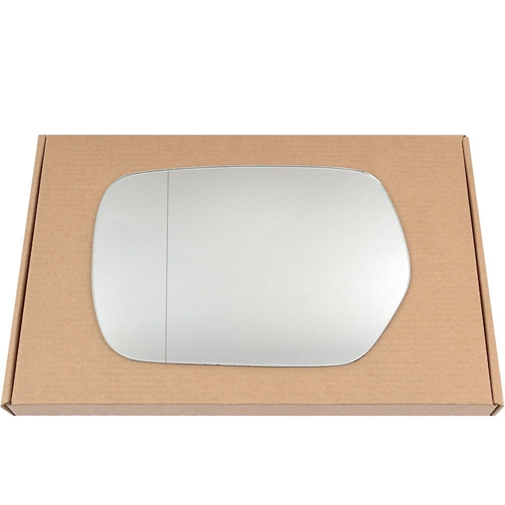 Wing Mirror Glass Left for Mitsubishi Outlander 2001-2006 Stick-On Passenger Near Side with Blind Spot