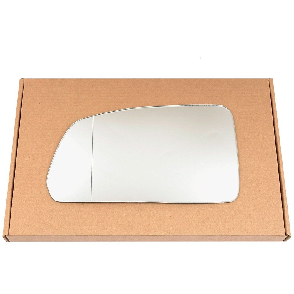 Wing Mirror Glass Left for Kia Rio 2005-2009 Stick-On Passenger Near Side with Blind Spot
