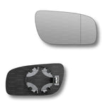 Replacement Wing Mirror Glass Right for Mercedes E-Class 2006-2009 Clip-On Driver Off side Heated with Blind Spot