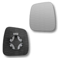 Replacement Wing Mirror Glass Left for Fiat Fiorino 2007-2022 Clip-On Passenger Near Side N/S Heated Convex