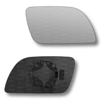 Replacement Wing Mirror Glass Right for VW Polo 2002-2005 Clip-On Driver Off side Convex