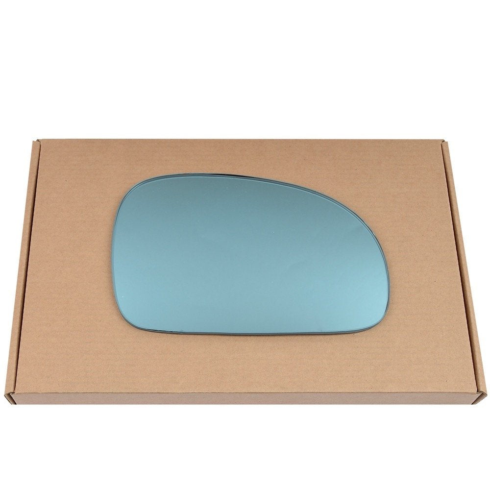 Wing Mirror Glass Right for Peugeot 406 1995-2003 Stick-On Driver Off Side Convex