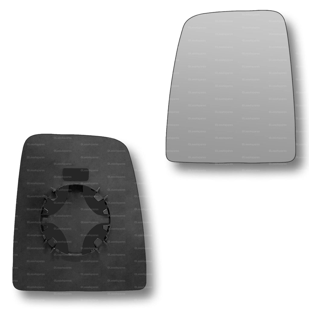 Replacement Wing Mirror Glass Left for VW Crafter 2006-2017 Clip-On Passenger Near Side N/S Convex