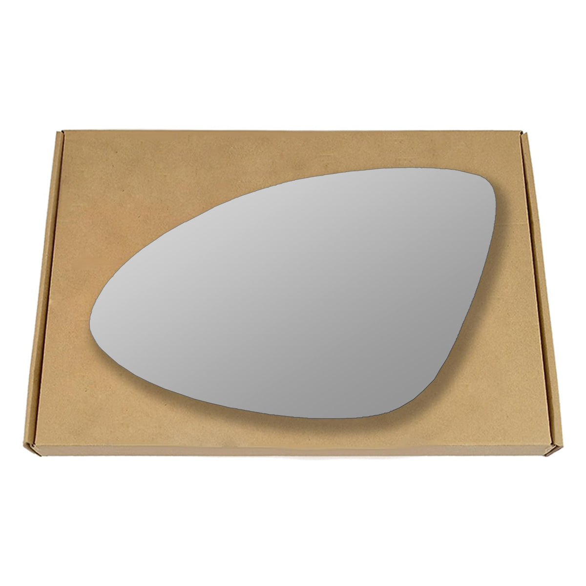 Side View Replacement Wing Mirror Glass for Porsche Cayenne 2010-2018 Convex Left Passenger near side LHS N/S