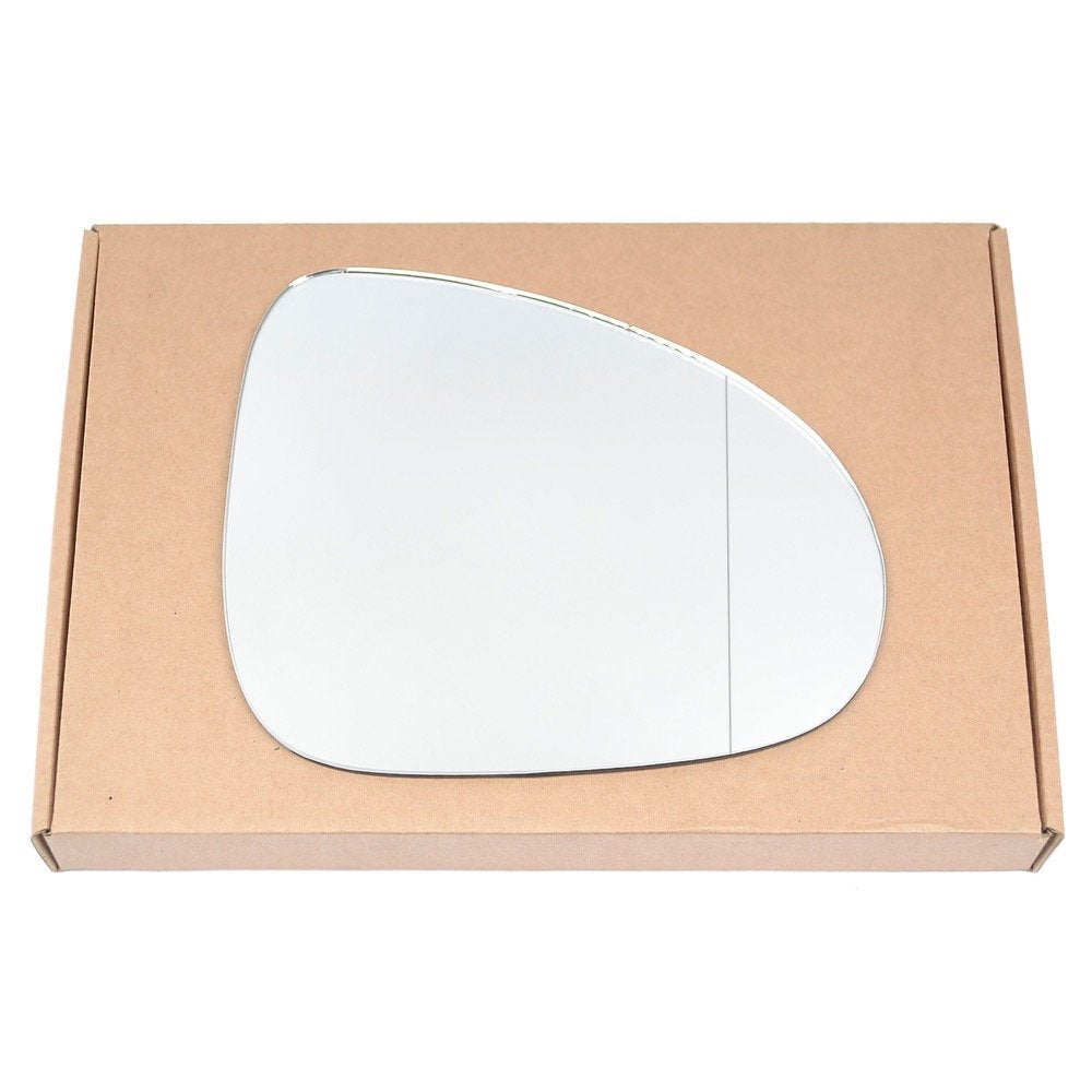 Wing Mirror Glass Right for VW Touareg 2010-2017 Stick-On Driver Off Side with Blind Spot