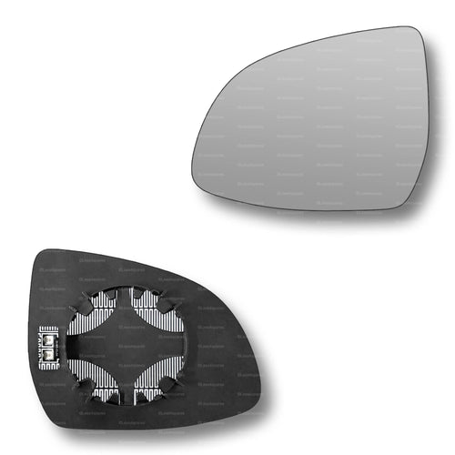 Replacement Wing Mirror Glass Left for BMW X3 2014-2017 Clip-On Passenger Near Side N/S Heated Convex