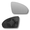 Replacement Wing Mirror Glass Right for Smart Fortwo 2007-2014 Clip-On Driver Off side Convex