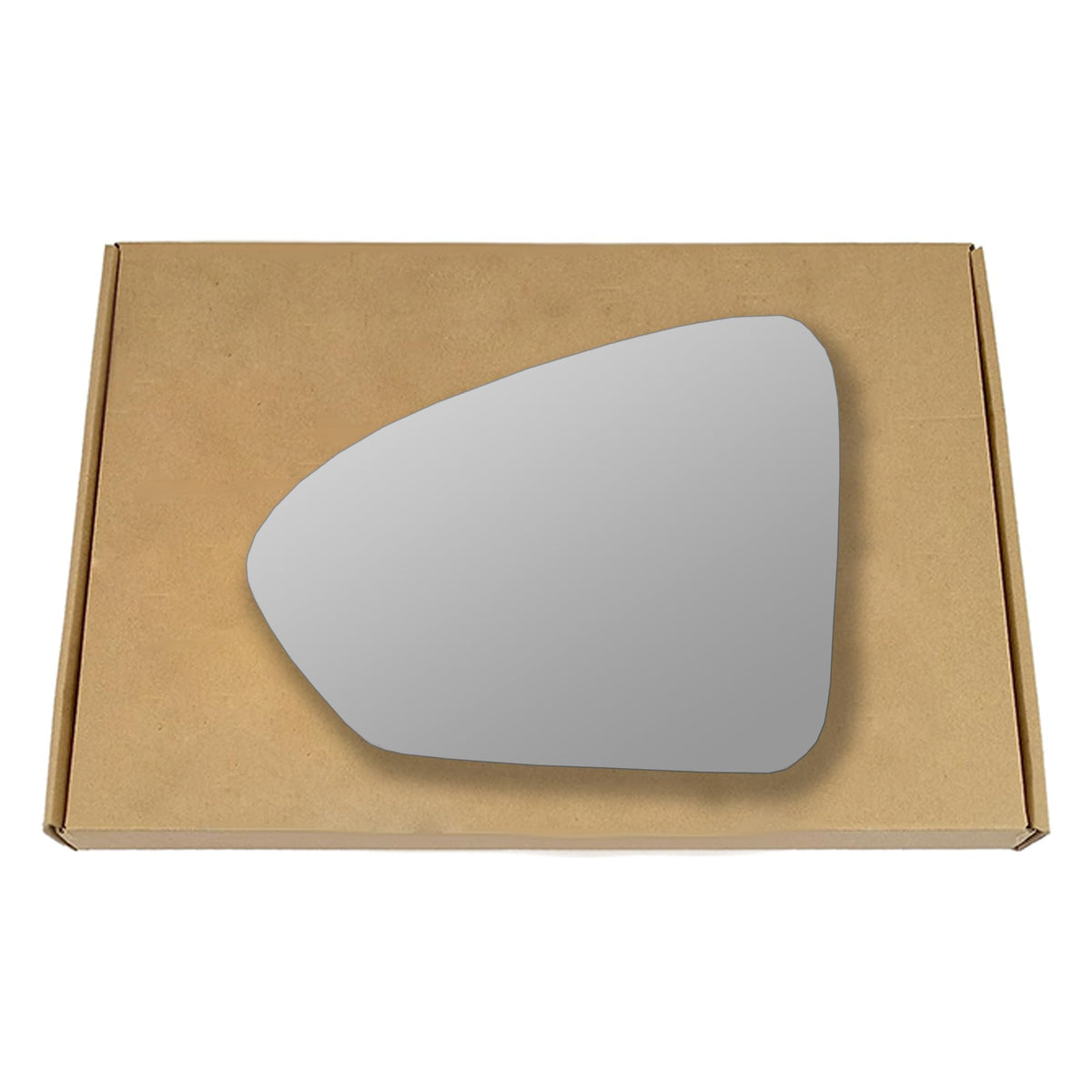 Side View Replacement Wing Mirror Glass for Fiat Tipo 2015-2023 Convex Left Passenger near side LHS N/S