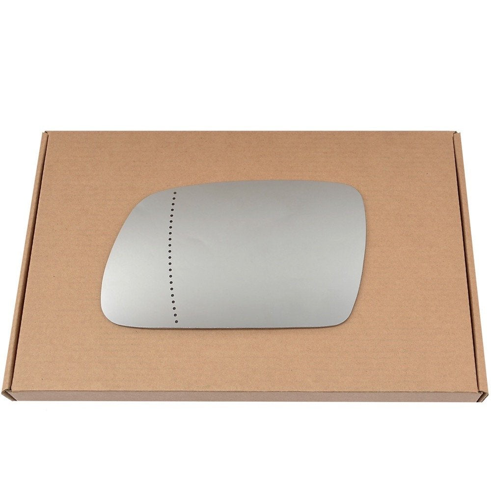 Wing Mirror Glass Left for Peugeot 307 2001-2008 Stick-On Passenger Near Side with Blind Spot