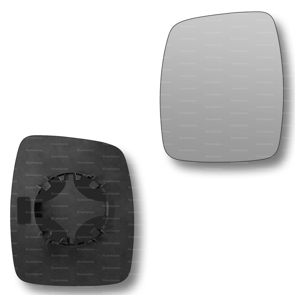 Replacement Wing Mirror Glass Left for Mercedes Vito 1996-2003 Clip-On Passenger Near Side N/S Convex