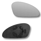 Replacement Wing Mirror Glass Right for Seat Toledo 2003-2009 Clip-On Driver Off side Convex