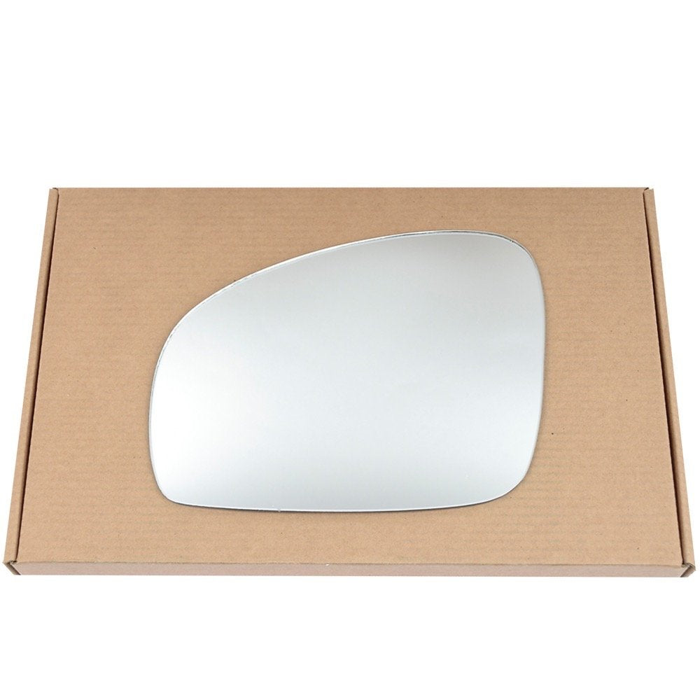 Wing Mirror Glass Left for Skoda Fabia 2007-2014 Stick-On Passenger Near Side Convex
