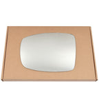 Wing Mirror Glass Left for Hyundai i10 2007-2010 Stick-On Passenger Near Side Convex