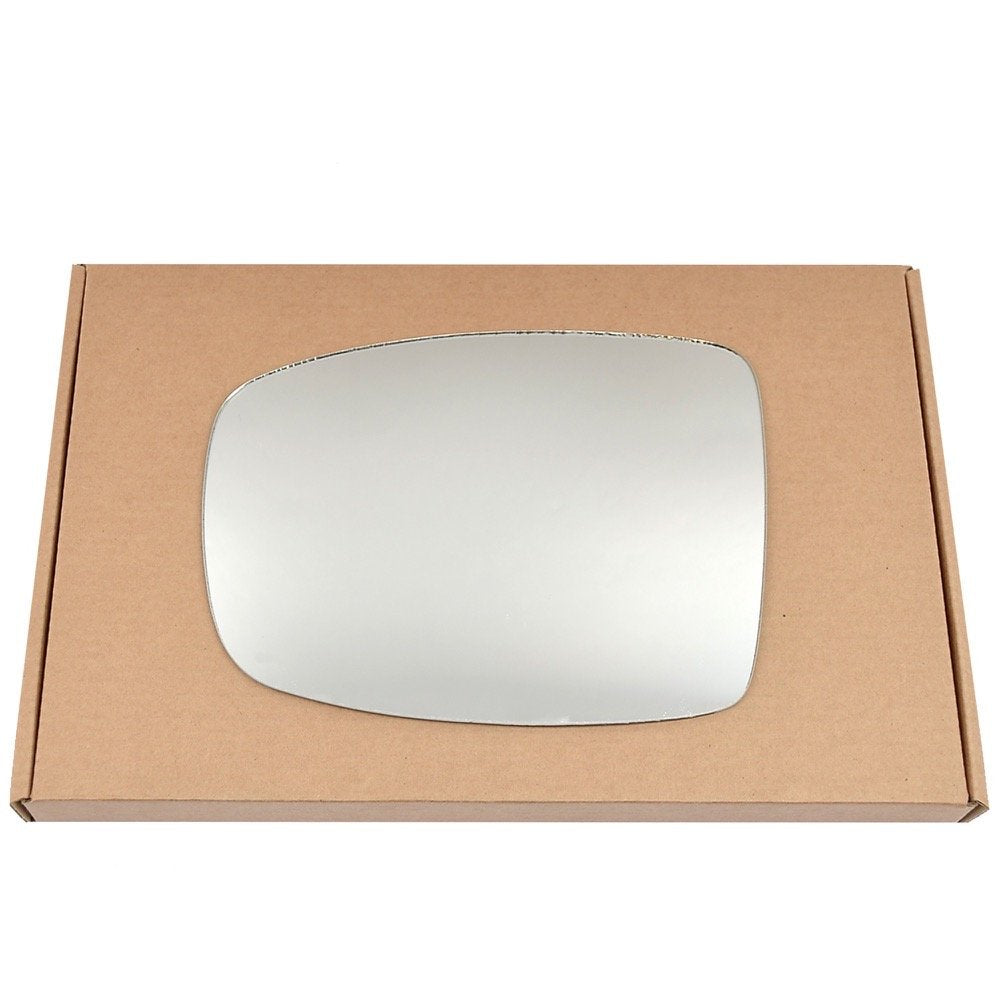 Wing Mirror Glass Left for Hyundai i10 2007-2010 Stick-On Passenger Near Side Convex