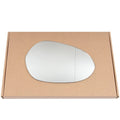 Wing Mirror Glass Right for Lancia Ypsilon 2003-2010 Stick-On Driver Off Side with Blind Spot
