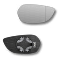 Replacement Wing Mirror Glass Right for Aston Martin DB11 2016-2022 Clip-On Driver Off side Heated with Blind Spot