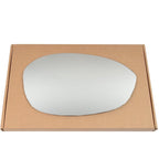 Wing Mirror Glass Right for Alfa Romeo Brera Spider 2006-2010 Stick-On Driver Off Side Convex