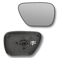 Replacement Wing Mirror Glass Right for Mazda 5 2005-2015 Clip-On Driver Off side Heated Convex