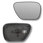 Replacement Wing Mirror Glass Right for Mazda 5 2005-2015 Clip-On Driver Off side Heated Convex