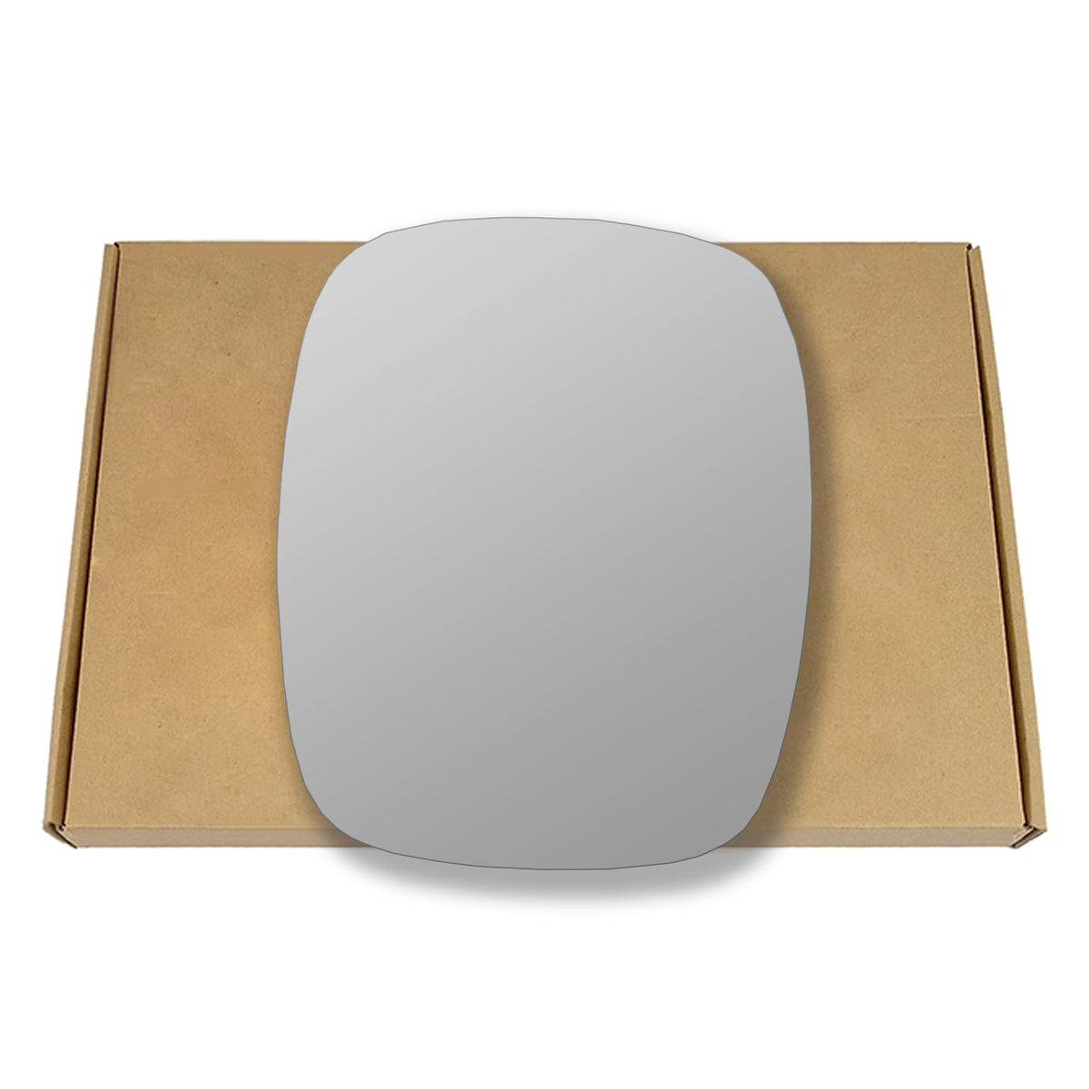 Side View Replacement Wing Mirror Glass for VW Transporter T2 1967-1979 Convex Left Passenger near side LHS N/S