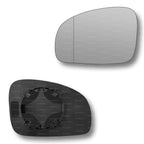 Replacement Wing Mirror Glass Left for Skoda Fabia 2007-2014 Clip-On Passenger Near Side N/S with Blind Spot
