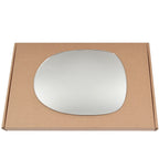 Wing Mirror Glass Left for Honda Civic 2006-2011 Stick-On Passenger Near Side Convex