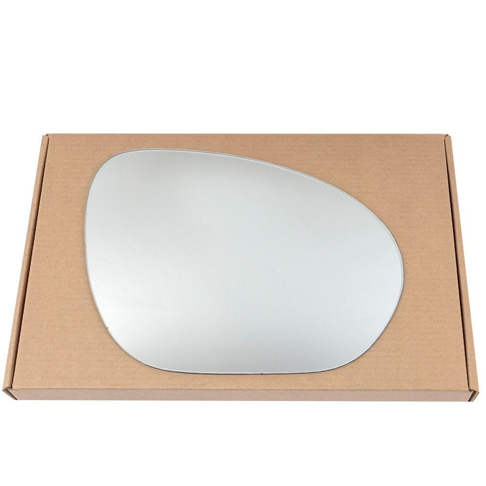 Wing Mirror Glass Right for Nissan Cube 2010-2014 Stick-On Driver Off Side Convex