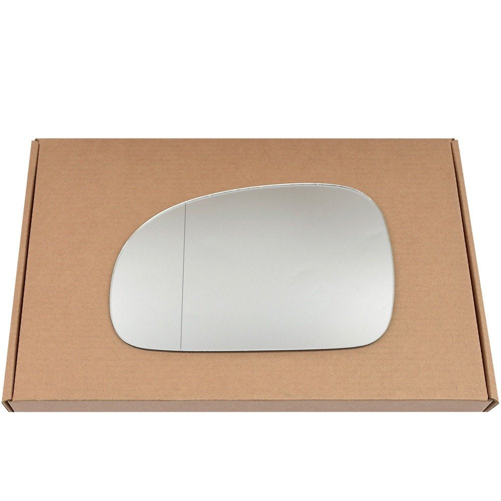Wing Mirror Glass Left for Peugeot 406 1995-2003 Stick-On Passenger Near Side with Blind Spot