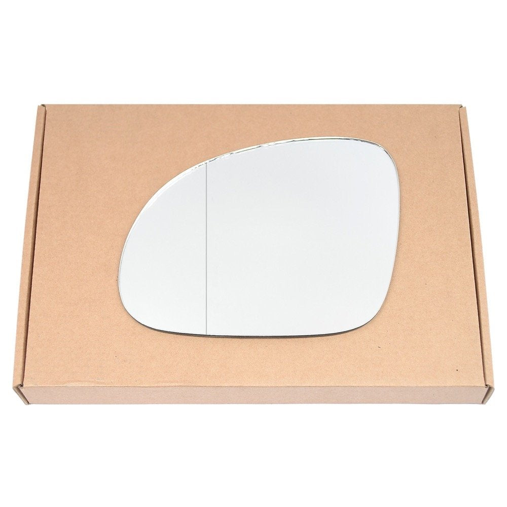 Wing Mirror Glass Left for VW Golf Plus 2004-2014 Stick-On Passenger Near Side with Blind Spot